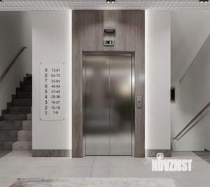 1-к квартира, сданный дом, 43м2, 16/16 этаж