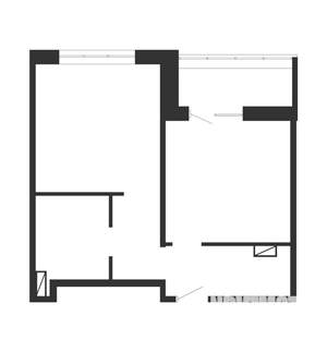 1-к квартира, вторичка, 39м2, 2/10 этаж