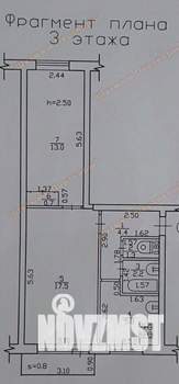 2-к квартира, вторичка, 45м2, 3/5 этаж