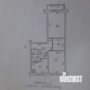 2-к квартира, вторичка, 52м2, 2/5 этаж