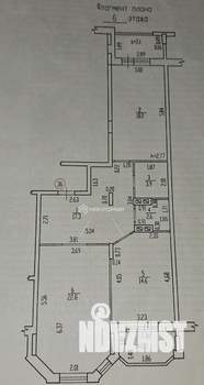 2-к квартира, вторичка, 79м2, 6/14 этаж