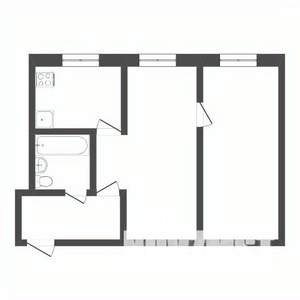 2-к квартира, вторичка, 43м2, 5/5 этаж