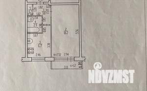 1-к квартира, вторичка, 30м2, 1/5 этаж