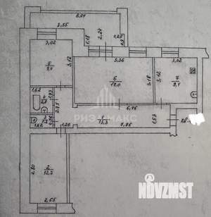3-к квартира, вторичка, 65м2, 9/10 этаж