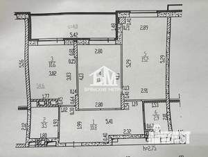 2-к квартира, вторичка, 55м2, 10/16 этаж