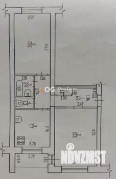 2-к квартира, вторичка, 48м2, 5/5 этаж
